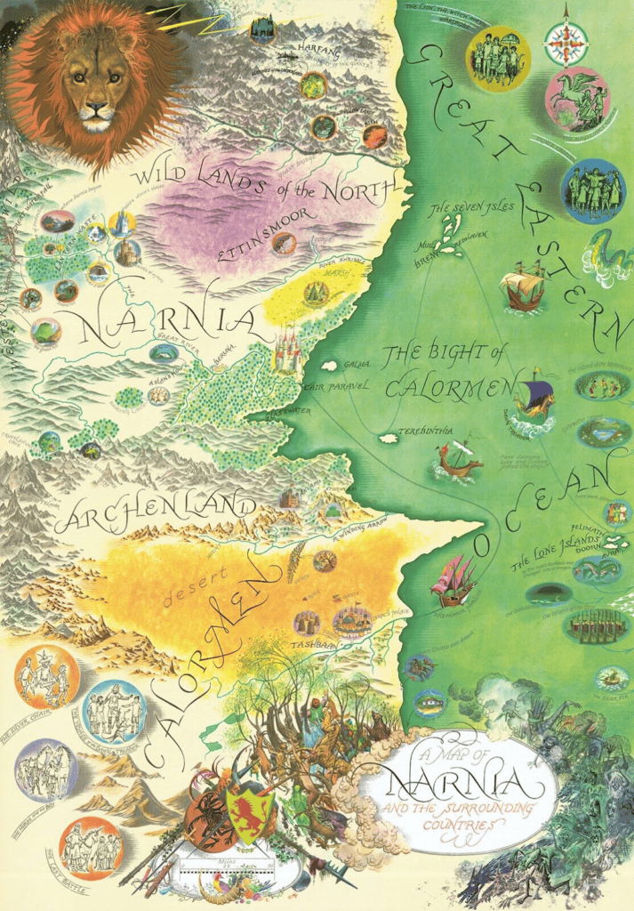 Narnia - CS Lewis words and worlds